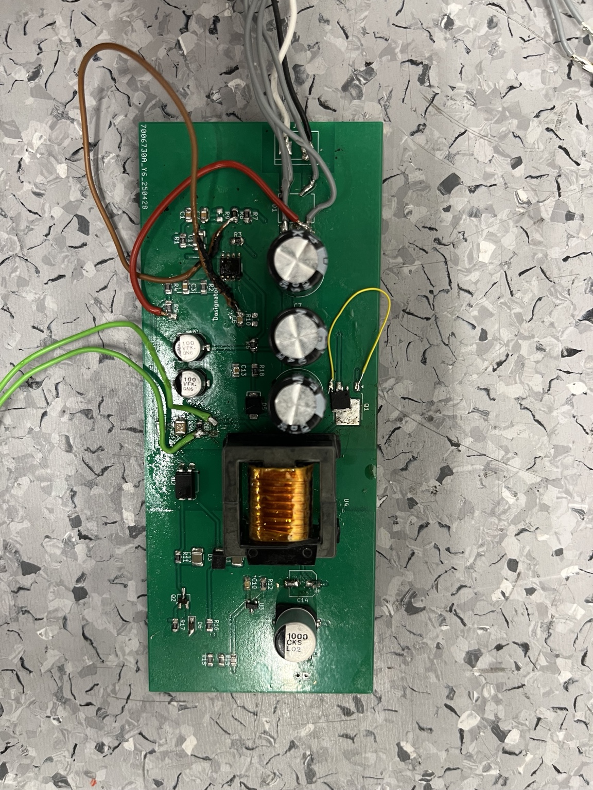 Flyback converter prototype used as a root-cause-analysis case study